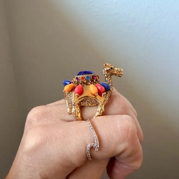Kate Spade Camel Cocktail Ring - Picture 7 of 8